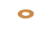 Britpart Diesel Injector Sealing O-Ring & Washer Kit for Discovery 2 Td5, close-up of a small, round, copper-colored sealing washer.