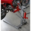 Single Post Hydraulic Portable Motorcycle Lift 450kg Capacity