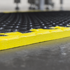 Interlocking EVA Foam Workshop Mat Set with Hi-Vis Edges 1240 x 1825mm