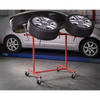 Heavy-Duty Alloy Wheel Painting/Repair Stand 4 Wheel Capacity