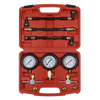 Motorcycle Compression & Fuel Pressure Gauge Set 3pc