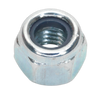 Zinc Plated Nylon Locknut M6, DIN 982 - Pack of 100