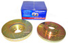 Land Rover Range Rover L322 Drilled and Grooved Performance Upgrade Front Brake Discs - DA4609