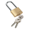 Brass Body Padlock Long Shackle 50mm
