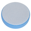 Hook-and-Loop Buffing & Polishing Foam Head 80 x 25mm - Blue/Medium