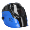 Auto Darkening Welding Helmet Shade 9-13 - Blue