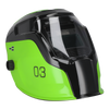 Auto Darkening Welding Helmet Shade 9-13 - Green
