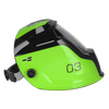 Auto Darkening Welding Helmet Shade 9-13 - Green