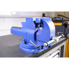 Quick Action Cast Iron Vice with Swivel Base 150mm