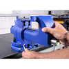 Quick Action Cast Iron Vice with Swivel Base 150mm
