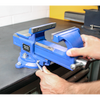 Quick Action SG Iron Vice with Swivel Base 125mm