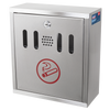 Cigarette Bin Stainless Steel
