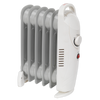 6-Element Oil-Filled Mini Radiator 800W/230V