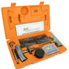 ARB 4X4 Accessories ARB Speedy Seal Tubeless Tyre Puncture Repair Cords Kit, orange carrying case with tire repair tools and cords inside.