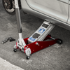 Premier Low Profile Aluminium Trolley Jack with Rocket Lift 1.8 Tonne