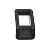 Britpart Interior Door Lock Button Repair - DA2499, product image of a black and silver door lock button repair part for Range Rover Classic.