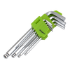 Siegen Long Ball-End Hex Key Set 9pc - S01260