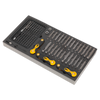Siegen Specialised Bit Set & Folding Hex Keys with Tool Tray 192pc