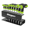 Siegen T-Handle Ball-End Hex Key Set 10pc