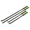 Heavy-Duty Pry Bar Set with Hammer Cap 4pc