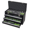 Siegen Portable Tool Chest 3 Drawer with Tool Kit 98pc
