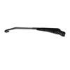 Direct Replacement Windscreen Wiper Arm x2 for Defender, black wiper arms suitable for 2002 onwards with a spring mechanism and hook end design.