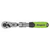 Siegen Extendable Flexi-Head Ratchet Wrench 1/4"Sq Drive