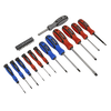 Siegen Soft Grip Screwdriver & Bit Set 23pc