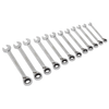 Siegen Reversible Combination Ratchet Spanner Set 12pc