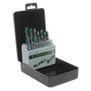 Siegen HSS Edge Ground Drill Bit Set 19pc - DIN 338