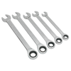 Siegen Combination Ratchet Spanner Set 5pc