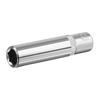 Premier Deep Socket 1/4"Sq Drive 8mm