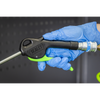 Air Blow Gun with Angled Lance 980 x 8mm 1/4"BSP Air Inlet