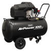 Air Compressor 100L V-Twin Oil Free Direct Drive 3hp