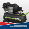 100L V-Twin Direct Drive Air Compressor 3hp - SAC10030VE