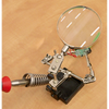 Mini Robot Soldering Stand with Magnifier & Iron Holder