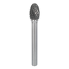 Oval Tungsten Carbide Rotary Burr 10mm