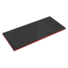 Easy Peel Shadow Foam® 1200 x 550 x 30mm - Red/Black