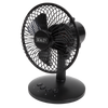 3-Speed Oscillating USB Desk Fan 6"