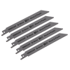 Reciprocating Saw Blade for Wood & Plastics 150mm 10tpi - Pack of 5