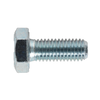 8.8 Zinc Plated HT Setscrew M10 x 25mm, DIN 933 - Pack of 25