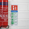 Worksafe® Powder Fire Extinguisher Safety Sign - Rigid Plastic