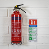 Worksafe® Powder Fire Extinguisher Safety Sign - Rigid Plastic