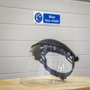 Worksafe® Wear Face Shield Safety Sign, Rigid Plastic - Pack of 10