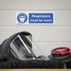 Worksafe® Respirators Must Be Worn Safety Sign - Rigid Plastic