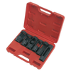 Diesel Injector Window Socket Set 1/2"Sq Drive 6pc