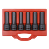 Impact & TRX-Star* Female Deep Socket Set 3/4"Sq Drive 12-Point 6pc