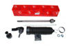 Product OEM Parts Steering Rack Track Tie Rod End Repair Kit | TRW LR010669G/LR010670G for Discovery 3, image showing the kit's components, including a steering rack boot, tie rod end, repair kit, and related parts.