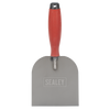 Stainless Steel Margin Trowel with Rubber Handle 120mm