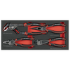 Premier Pliers Set with Tool Tray 4pc - TBT56